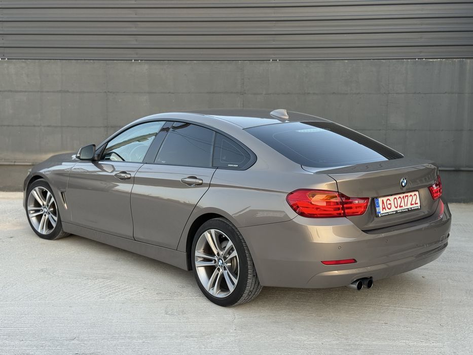 BMW 420d-GranCoupe-190 cp-2015-Sport Line--interior sport-Impecabil