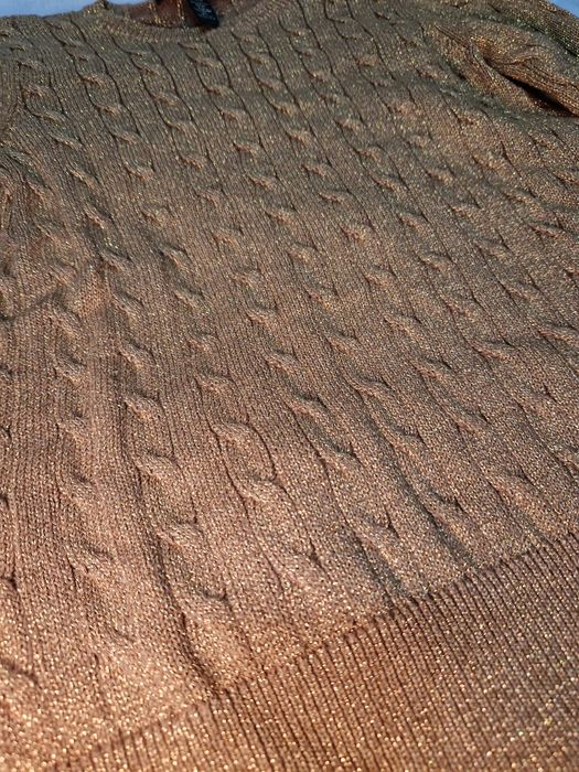 Золотой свитер Ralph Lauren