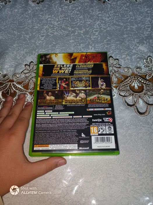 Sodiu Xbox 360 W12 wrestlemania edison