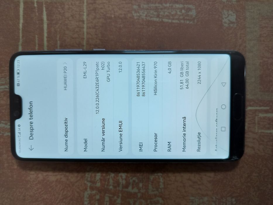 Huawei p20 (4/64 gb)