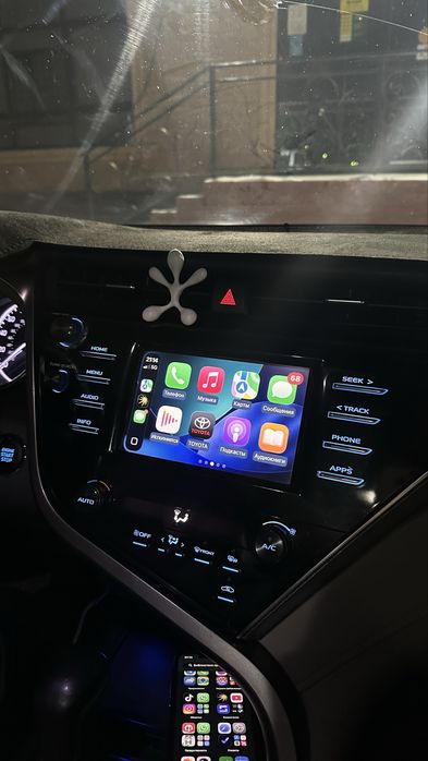 Apple CarPlay/Android Auto на Камри 70 все
