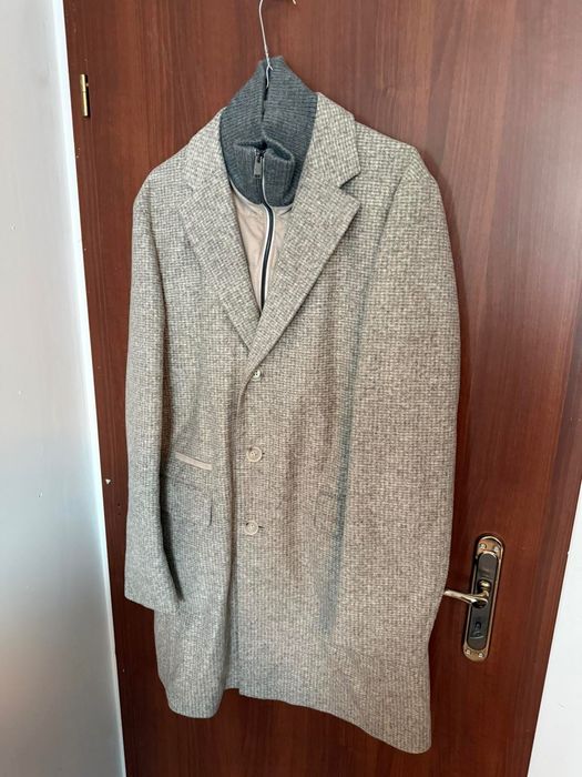 Вълнено палто BOSS - размер 48/М