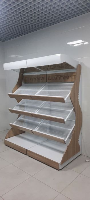 Стеллажи,витрины,полки,стелажи,холодильники,касса,лофт