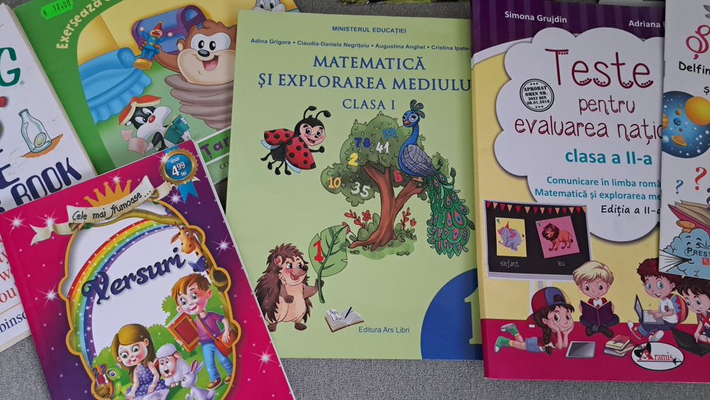 Carti pentru ' Pregatitoare Scoala ( pret lot )