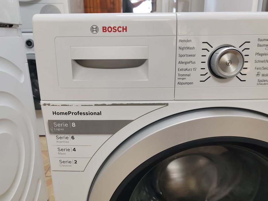 Като нова пералня Бош Bosch Serie 8 A+++ 8кг Made in Germany 2 години гаранция!