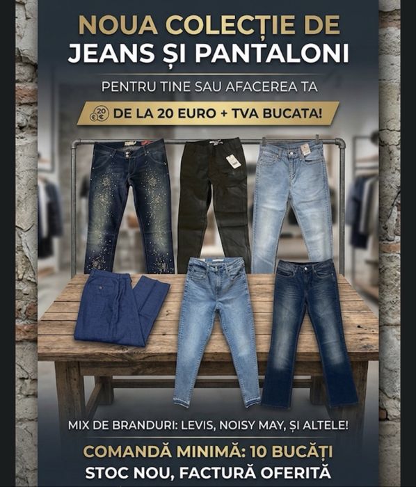 Mix Branduri Denim Premium (Levi's, Salsa, Wrangler & more)