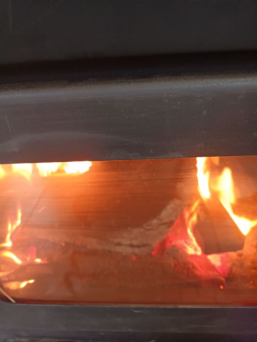 Печка/камина Прити с водна риза и фурна