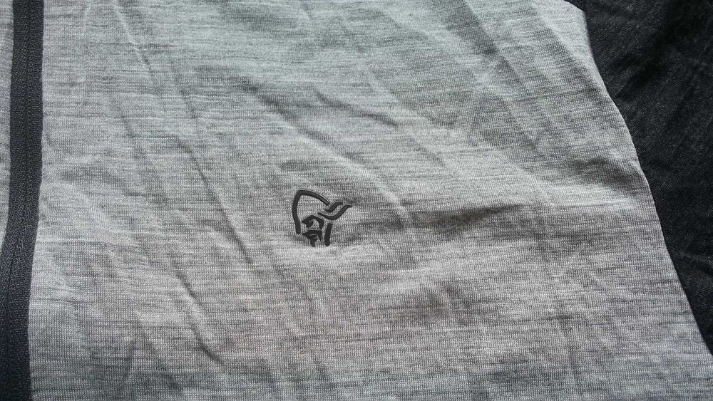 NORRONA Wool Zip Neck 89% Merino Wool размер M термо блуза 89% Мерино вълна - 2475