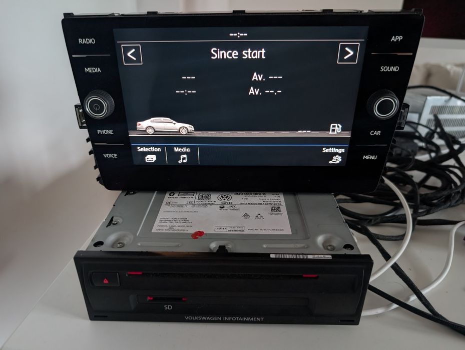 Navigatie Originala MIB 2  Composition media golf 7 passat b8