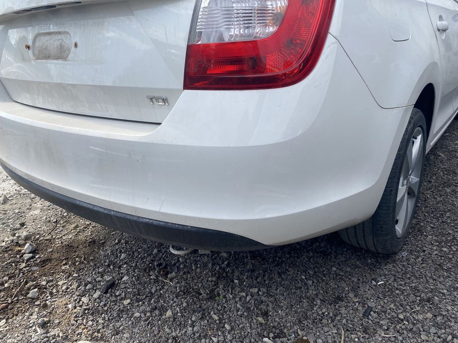 задна броня шкода рапид skoda rapid