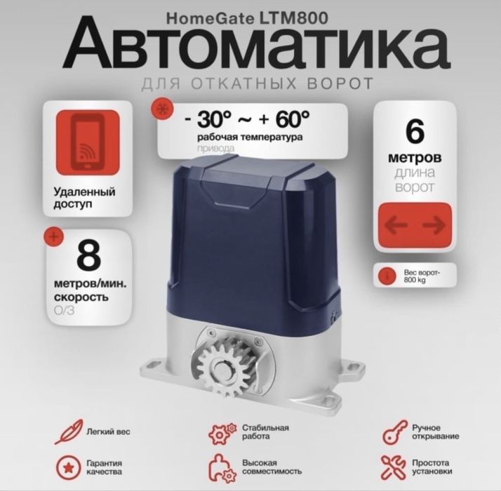 Продам автоматику для откатных ворот