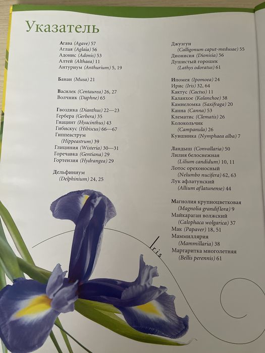 Атлас цветов для школьников