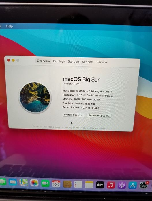 Macbook pro 2015 a1502