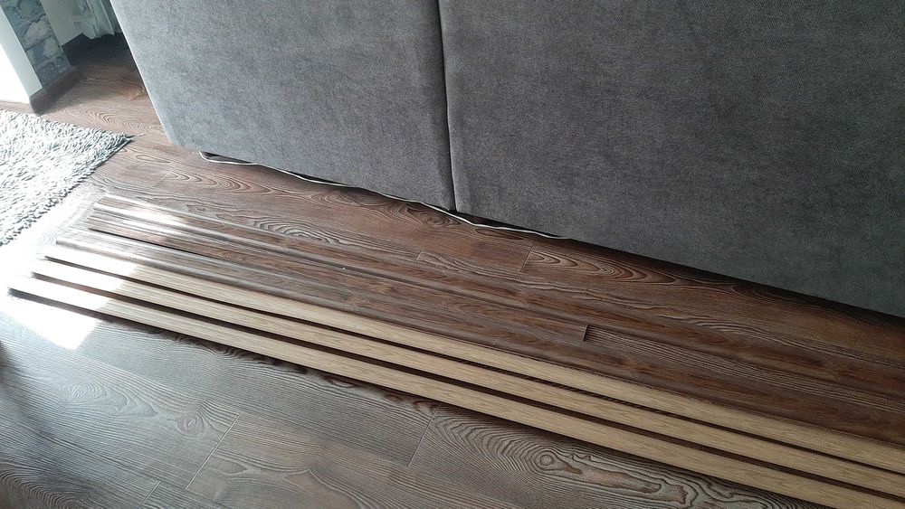 Плинтус напольный с кабель каналом