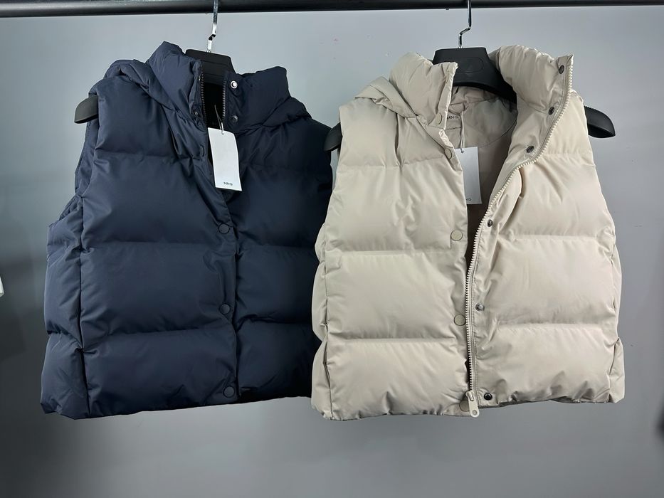 MANGO дамска къса грейка / елек  два цвята