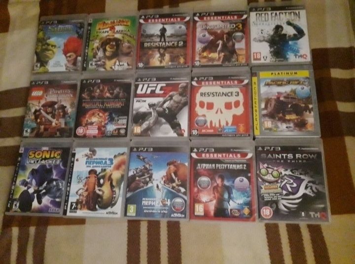 Диски PS4 PS5 PS3 Лицензионные
