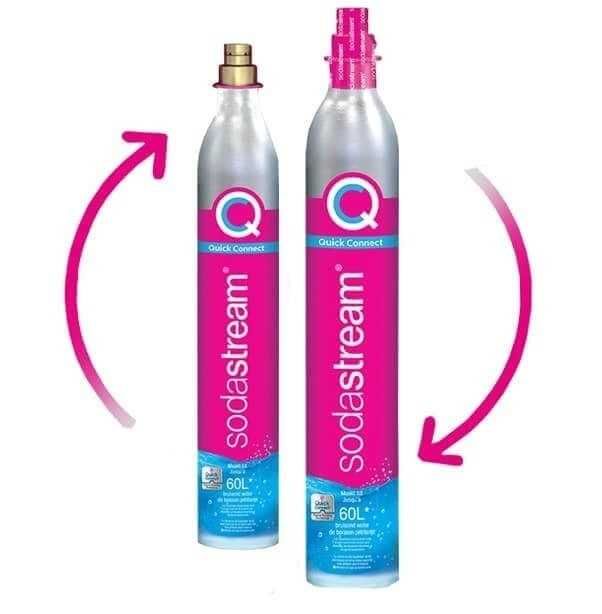 BUTELIE Sodastream Grohe Brita incarcare CO2 Dioxid de carbon refill