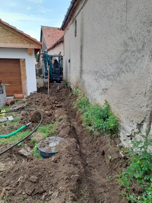 Excavații cu miniexcavator