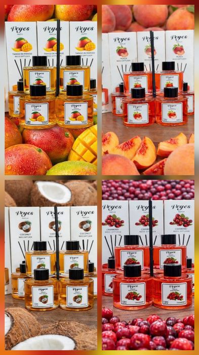 Диффузор , Ароматизатор , Диффузоры с палочками, Диффузор для дома Офи