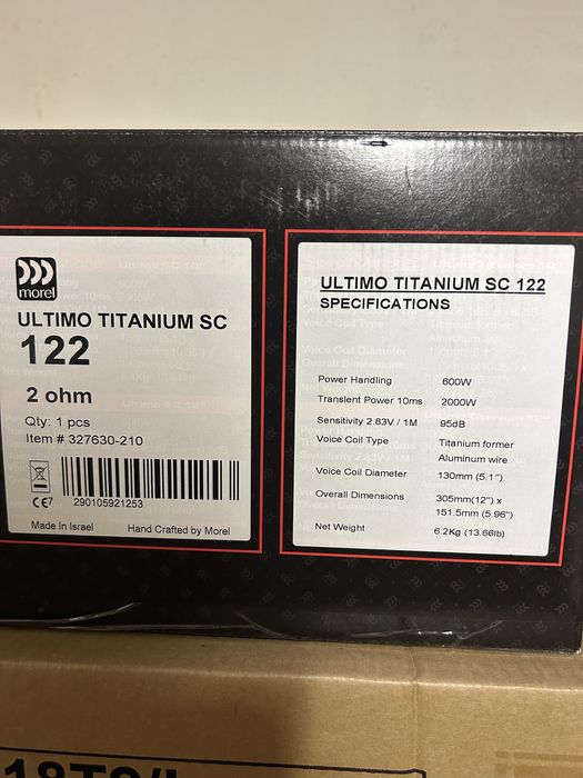 Morel Ultimo Titanium sc122