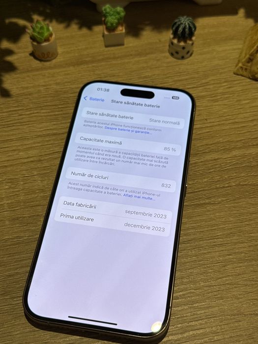 iPhone 15 pro 256gb Titanium ‼️Garantie‼️