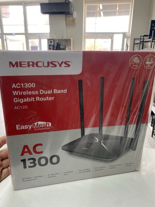 Роутер Mercusys AC1300 (почти новая)