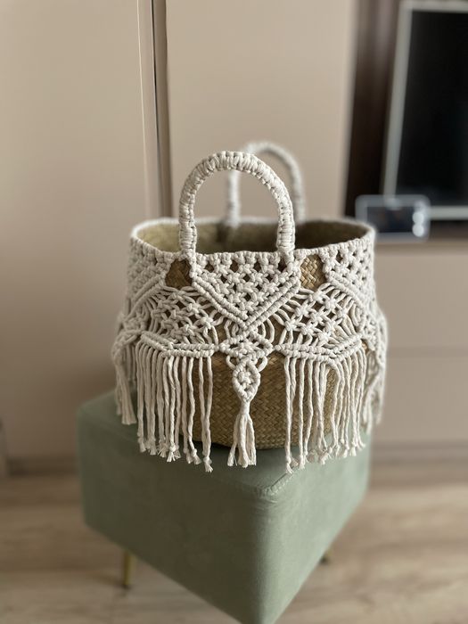 Корзина в стиле Бохо