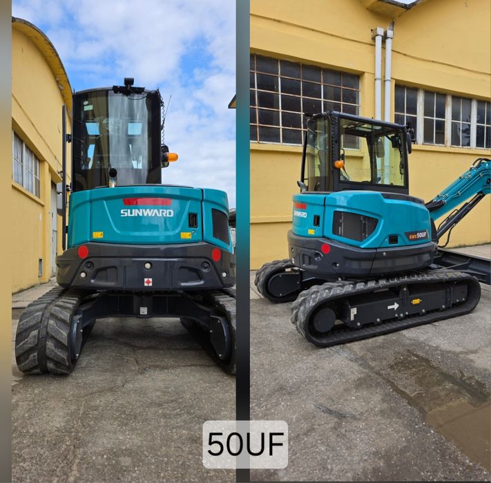 Miniexcavator SUNWARD 35UF / 50UF  NOU cu zero motor Kubota