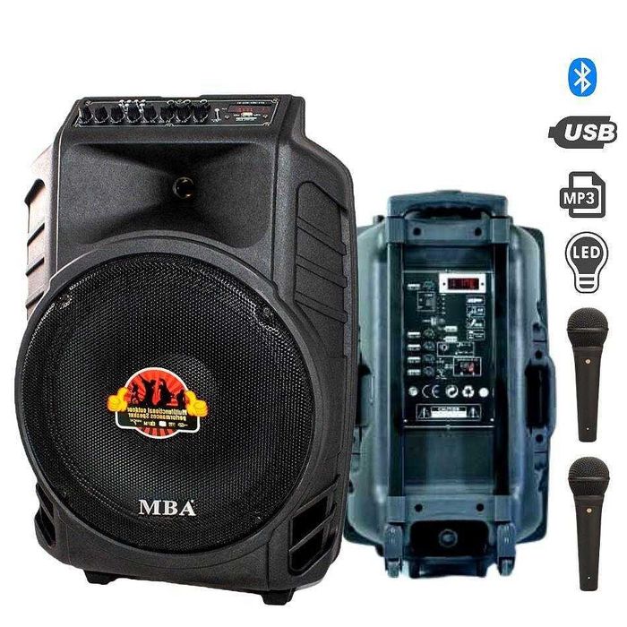 %Чисто нова MBA SA 8900 ULTRA 6000w Караоке стерео колона 12м гар 2024