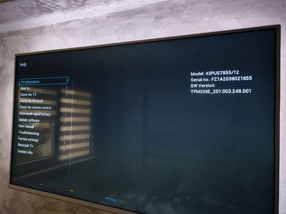 Smart TV Philips 108 cm Ambilight