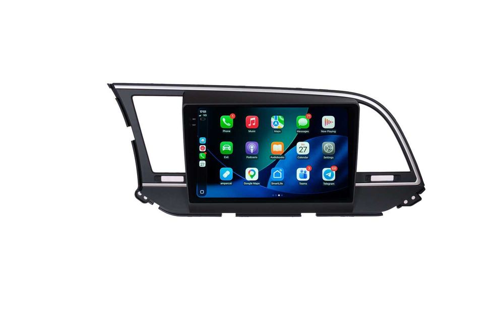 Navigatie Hyundai Elantra , Carplay , Android Android Auto + Camera Marsarier