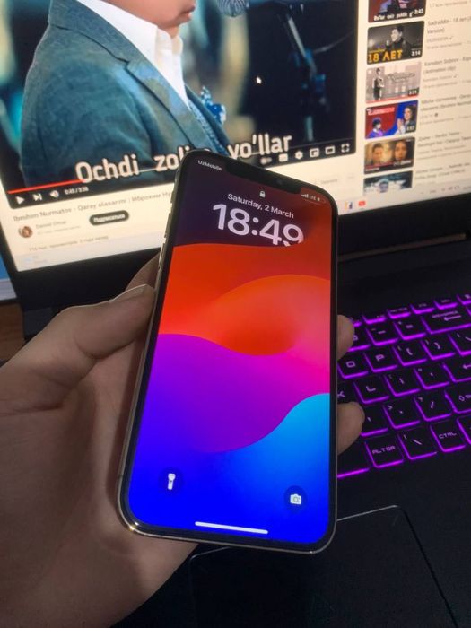 Ayfon 12 pro 128 kh/a ideal