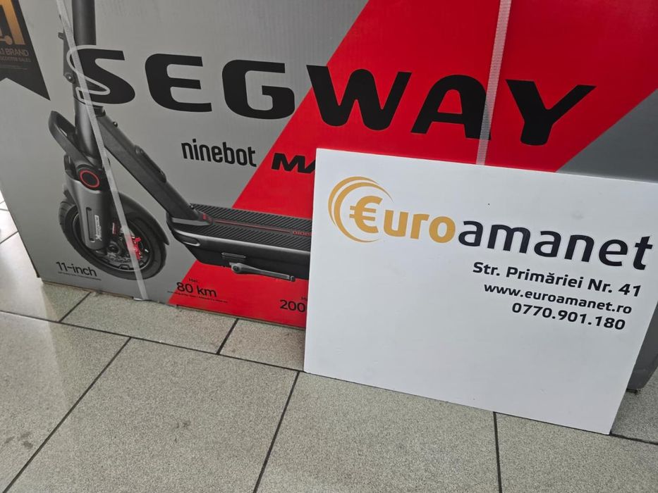 Trotineta electrica Segway Ninebot MAX G3, 500W, 75km, 11", -P-