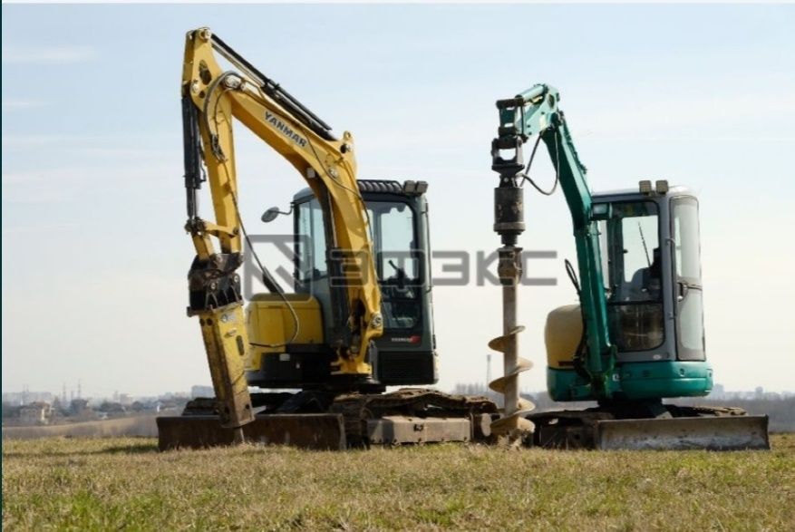 Услуги мини экскаватора аренда блоха мини экскаватор