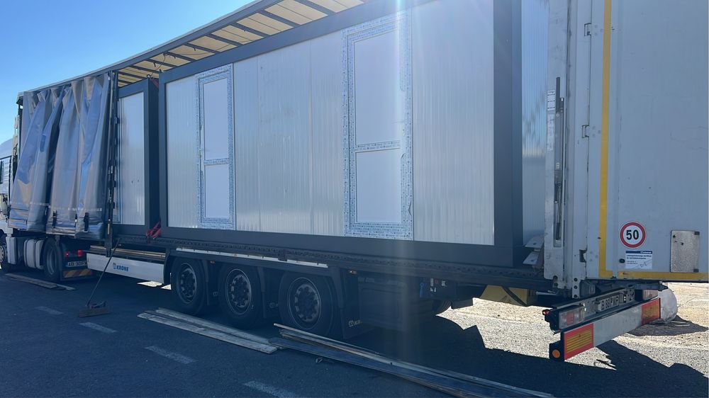 Container birou containere vitrina santier fast food depozitare paza