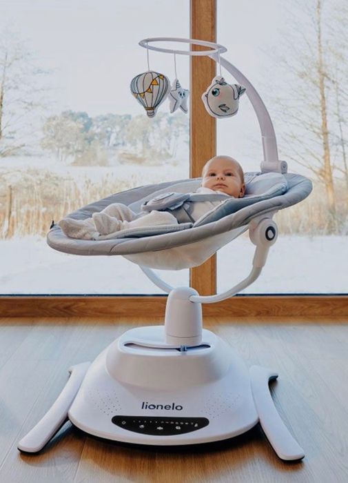“Lionelo Bella 2 in 1” Бебешка люлка със седалка и кош