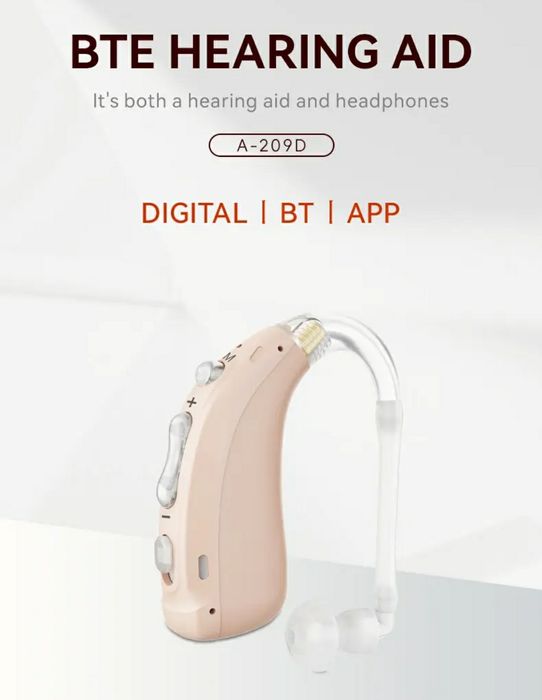 Слуховой аппарат цифровой блютуз app