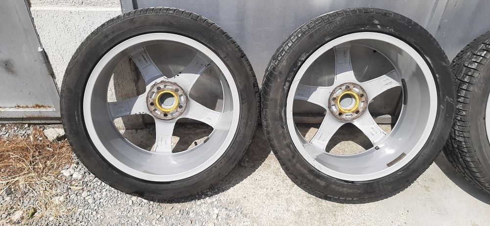 Vw Джанти BORBET с гуми 19"цола 5х112 Golf 6,7,8