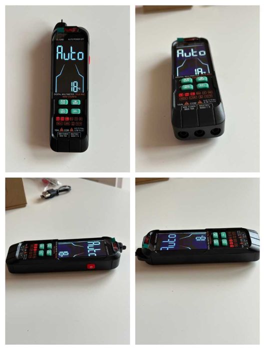 Професионален цифров мултицет MESTEK ZL128B Pro  с USB зареждане