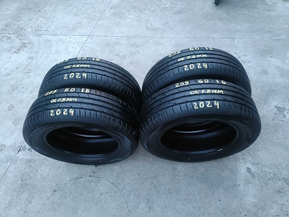 Set 4 anvelope de vara 205 60 16 hankook ventus prime 3 dot 2024