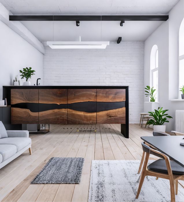 Шкаф с епоксидна смола | Комод | Скрин | Контрабюфет | Гардероб| Масив