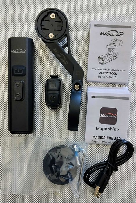 Фар и Стоп за велосипед Magicshine Allty 1200U, стоп SeeMee 50 V2.0