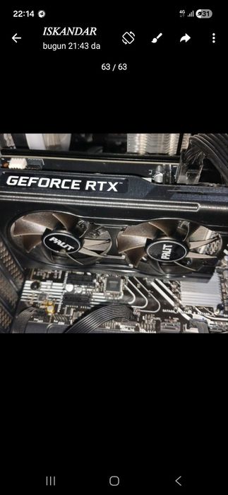 RTX 3050 8gb GDDDR 6 128Bit