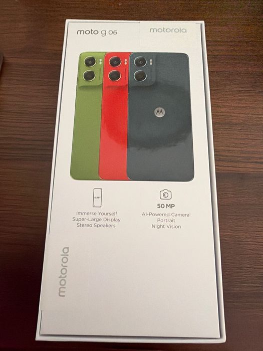 Motorola G06 зелен