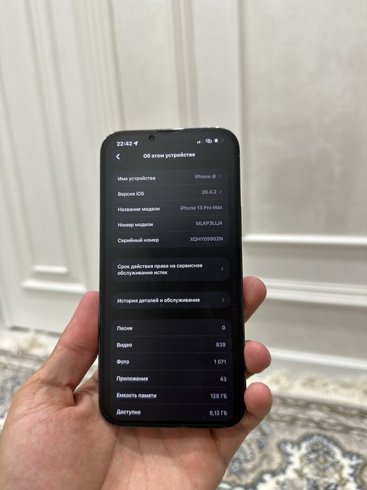 iphone 13 pro max ochilmagan barter bor kichkina xolchasi bor