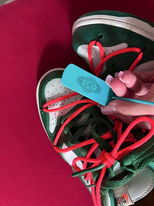 Off white dunk Green