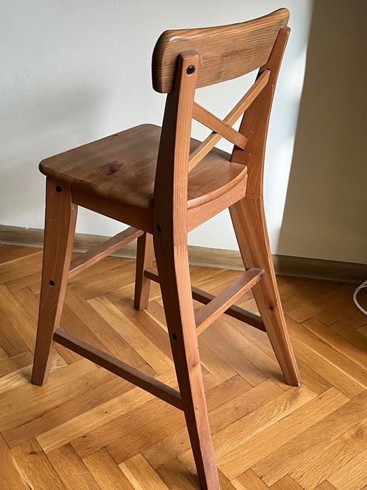 Дървено детско столче INGOLF IKEA
