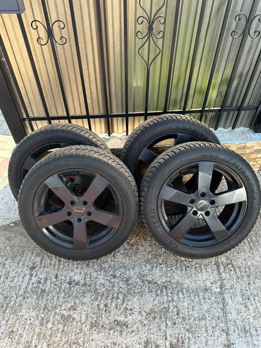 Jante Dezent 17” aliaj 5x100 + cauciucuri vara225 50 R17 GoodYear