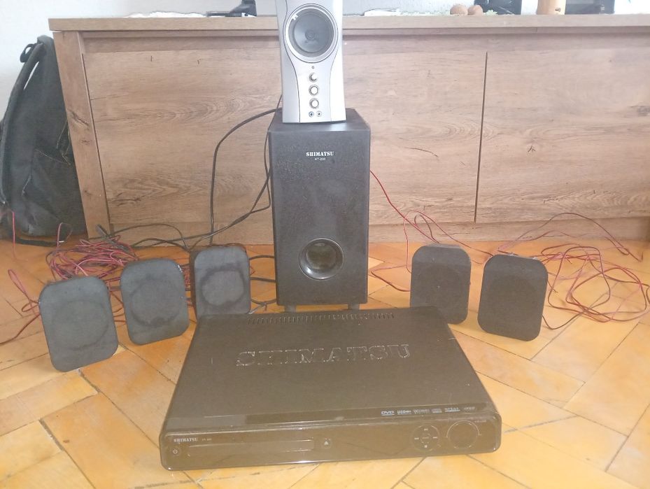 Sistem audio Șimatsu 5 sateliți+Tv Blaupunkt