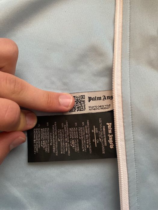 Palm angels hoodie zip